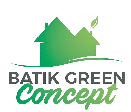 Batik green concept